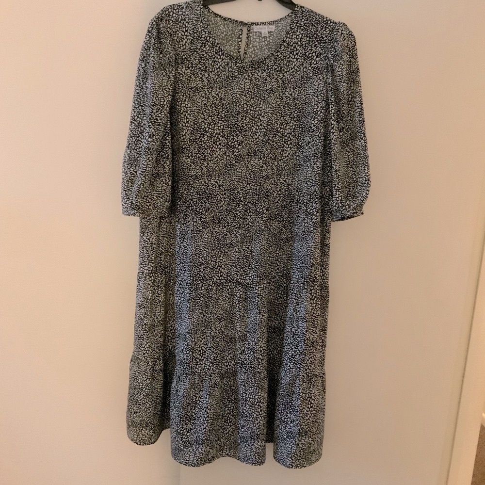 Ankle length dress by Ophelia Rose. Made in China.